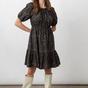 Leopard rails khloe dress in savannah